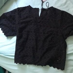 Cotton On Black Blouse